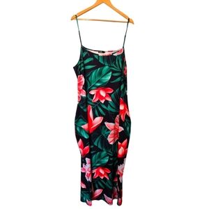 NHICDNS NWOT Tropical Maxi Dress 3XL
